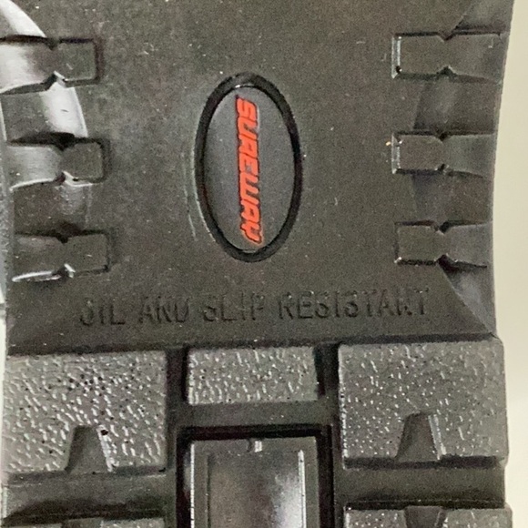 SUREWAY Men's Slip On Black Work Boots Slip/Water Resistant/Mechanic Work Boot - Picture 9 of 13